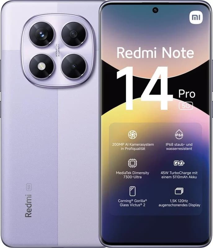 XIAOMI REDMI NOTE 14 PRO 5G [8/256 GB]