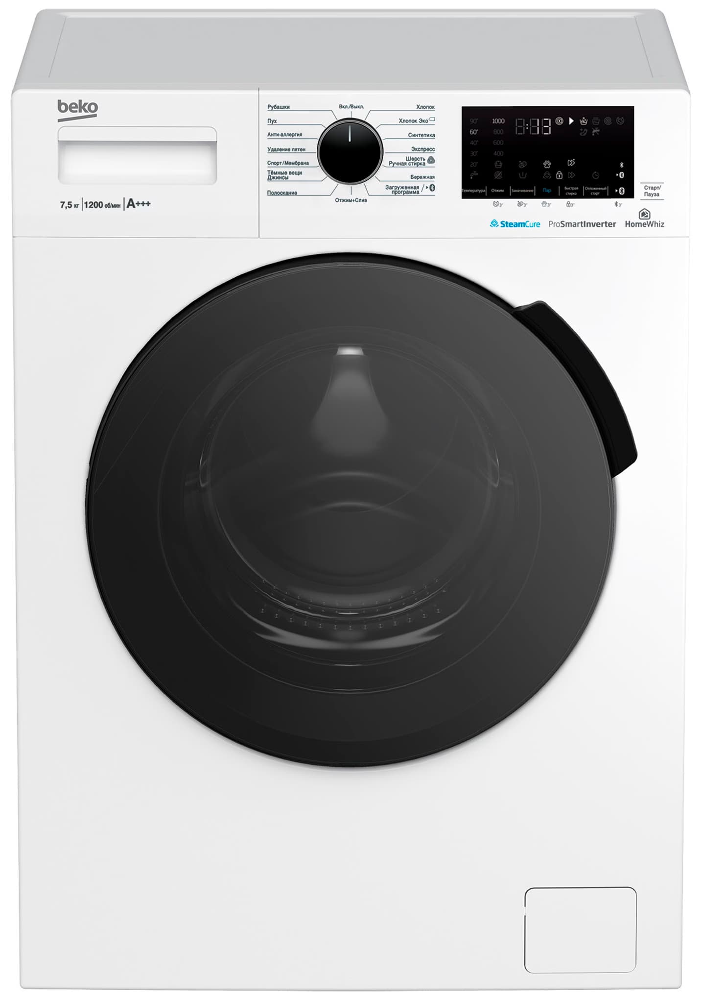 BEKO STEAMCURE WSPE 7H616 W