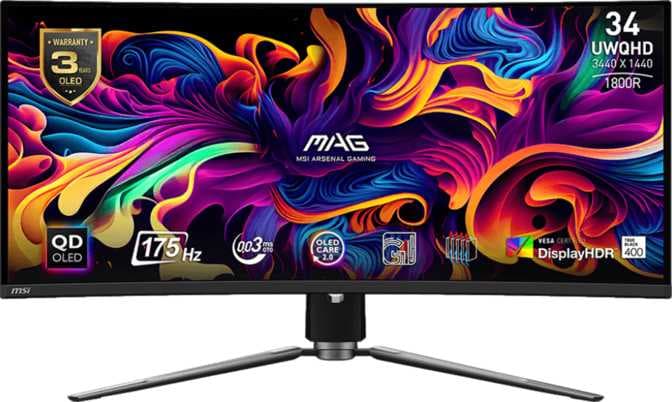 MSI MAG 341CQP QD-OLED 34"