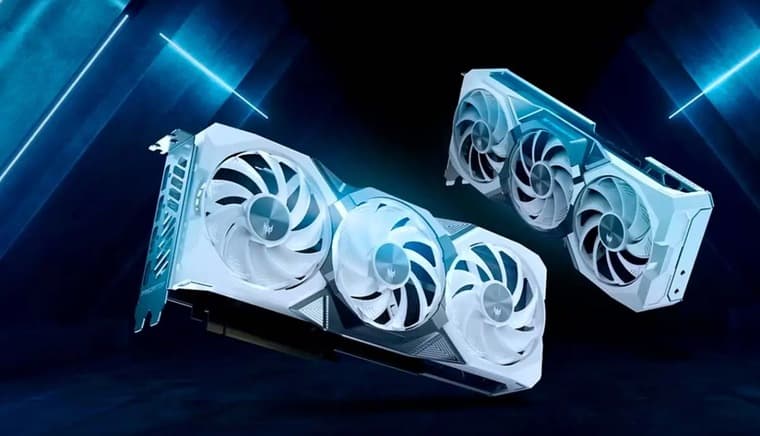 В DNS появилась видеокарта Acer Radeon RX 9070 XT Predator BiFrost OC White с частотой до 3,1 ГГц