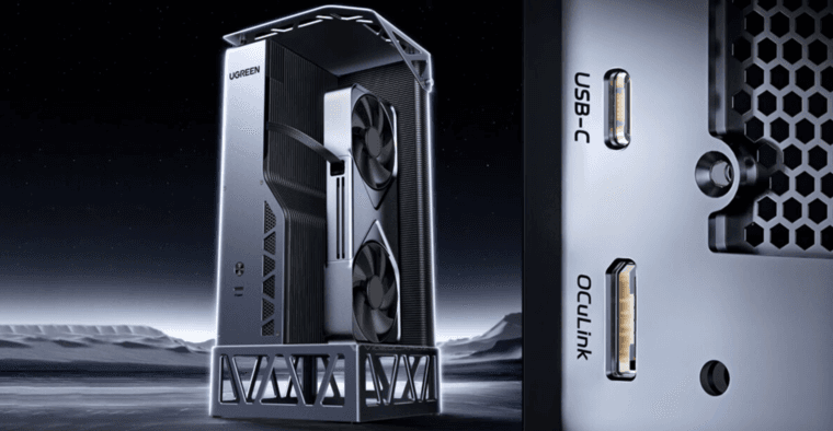 UGREEN выпустила док-станцию со встроенным БП и OCuLink для подключения внешних GPU