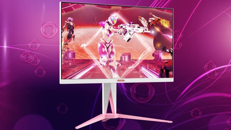 AOC представила игровой монитор AG275QSR с гламурным дизайном и частотой 320 Гц