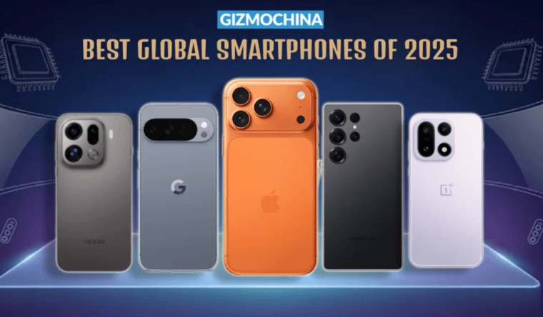 Gizmochina назвал 5 лучших смартфонов 2025 года
