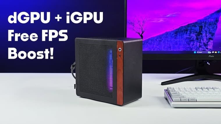 ETA PRIME протестировал Ryzen 7 8700G с Radeon 780M в связке с Intel ARC Pro B50 и Lossless Scaling