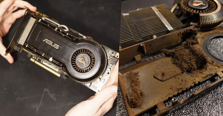 Старая GeForce 9800GT продемонстрировала, что курение вредит не только людям, но и видеокартам