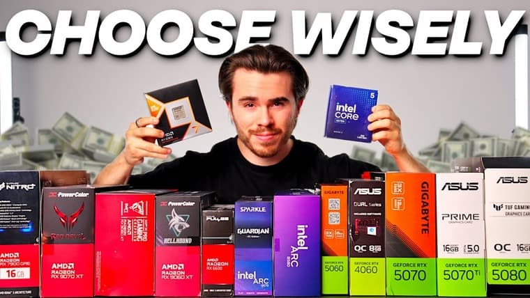 ScatterVolt назвал лучшие связки из CPU и GPU в разных ценовых категориях на ноябрь 2025