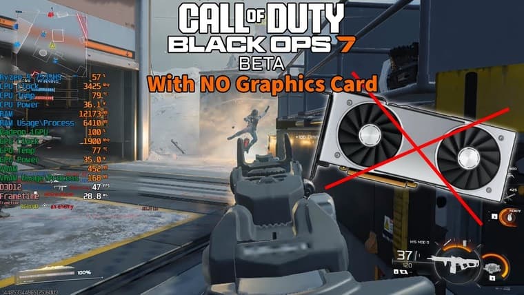 Call of Duty: Black Ops 7 запустили на ПК без дискретной видеокарты