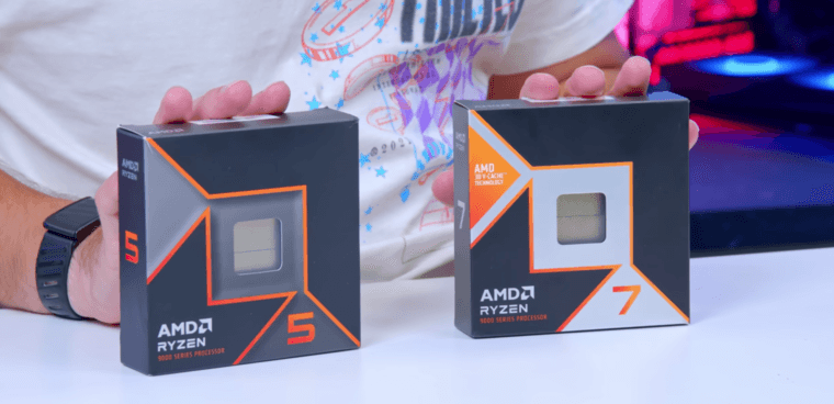 GeekaWhat сравнил Ryzen 5 9600X и Ryzen 7 9800X3D в паре с GeForce RTX 5080 и Radeon RX 9070