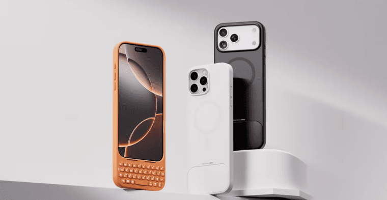AKKO представила чехол с физической клавиатурой для iPhone 17 Pro Max