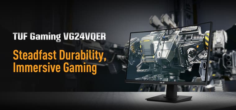 В DNS стартовали продажи бюджетных игровых мониторов ASUS TUF Gaming VG24VQER и TUF Gaming VG249Q3R