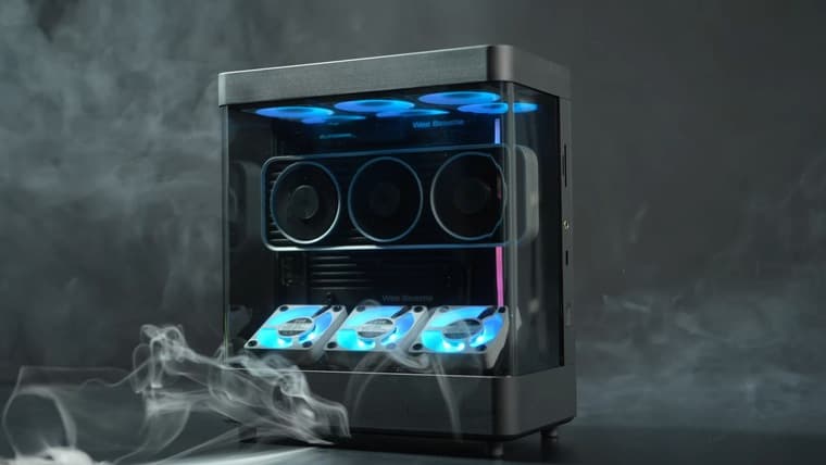 Анонсирован мини-ПК Wee Beastie с RTX 4070 необычного формата MXM и охлаждением из 13 вентиляторов