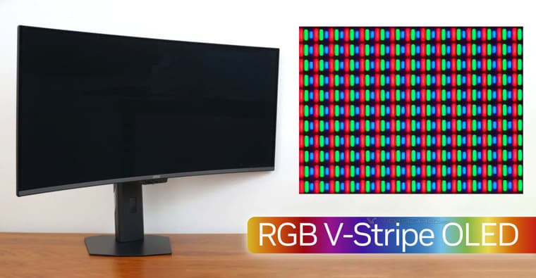 Опубликованы фотографии V-Stripe компоновки субпикселей в QD-OLED-мониторе MSI