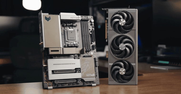 Материнская плата Sapphire X870EA Nitro+ получит 19 фаз VRM и обновленный механизм PCIe Q-Release Slim