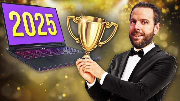 Jarrod'sTech назвал лучшие ноутбуки 2025 года, а также наиболее удачные мобильные CPU и GPU
