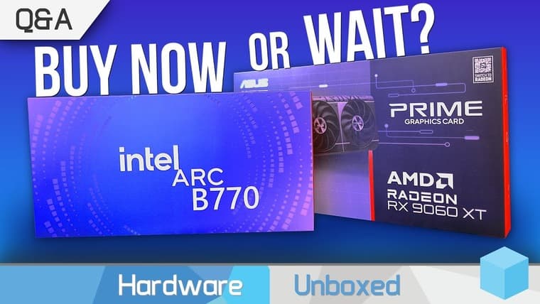 В Hardware Unboxerd заявили, что геймерам не стоит ждать ARC B770 — лучше купить Radeon RX 9060 XT 16 ГБ