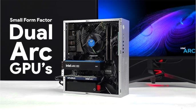 ETA PRIME протестировал компактный ПК сразу с двумя видеокартами Intel ARC в ААА-хитах