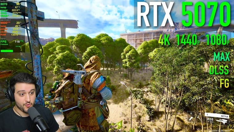 zWORMz Gaming назвал ARC Raiders одной из самых оптимизированных игр на UE5 — 4K/70 fps на RTX 5070