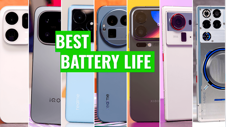 GSMArena назвал смартфоны 2025 года с лучшей автономностью