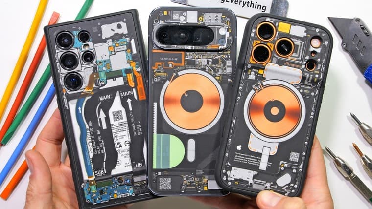 JerryRigEverything назвал самые ремонтопригодные смартфоны 2025 года