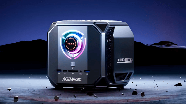Представлен маленький игровой компьютер ACEMAGIC M1A Pro+ с AMD Ryzen AI Max+ 395