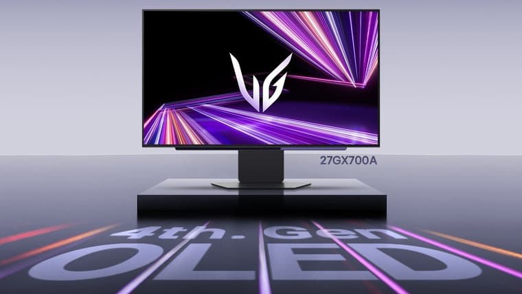 В DNS появился 27-дюймовый игровой монитор LG 27GX700A-B — WOLED, QHD, 280 Гц