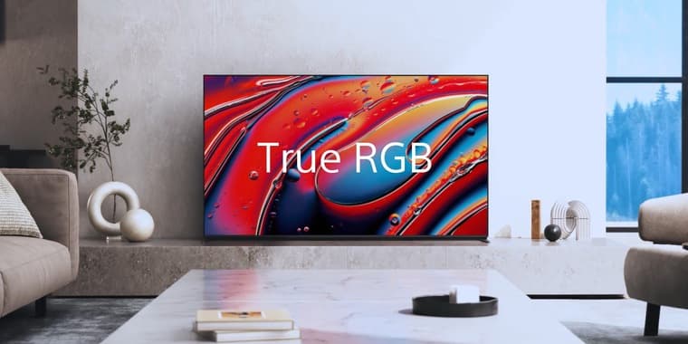 Sony готовится к выпуску телевизоров True RGB с технологией RGB LED