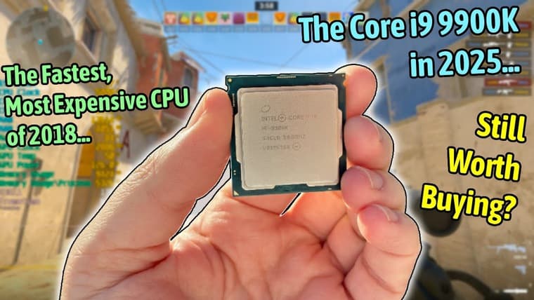 RGHD сравнил популярный Core i5-12400F с флагманским CPU 2018 года Core i9-9900K
