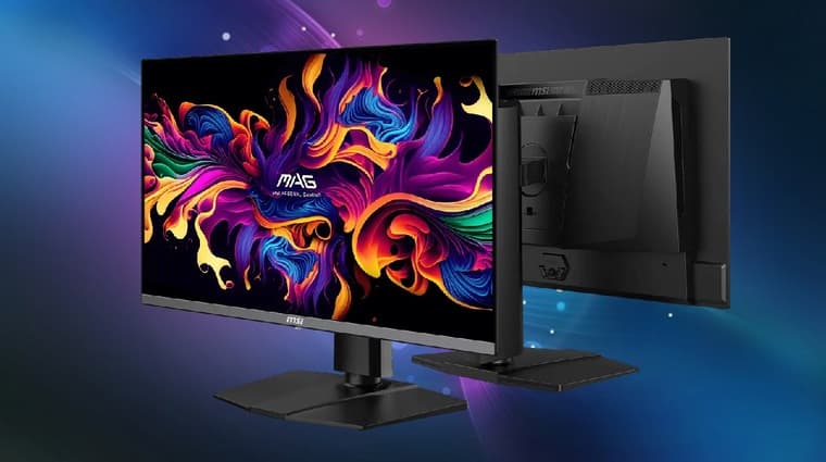 В DNS стартовали продажи монитора MSI MAG 272UP QD-OLED X24 — 4K, 27 дюймов, 240 Гц