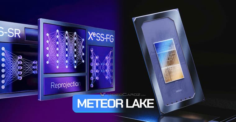 Процессоры Intel Meteor Lake получили XeSS Frame Generation без XMX для прироста FPS