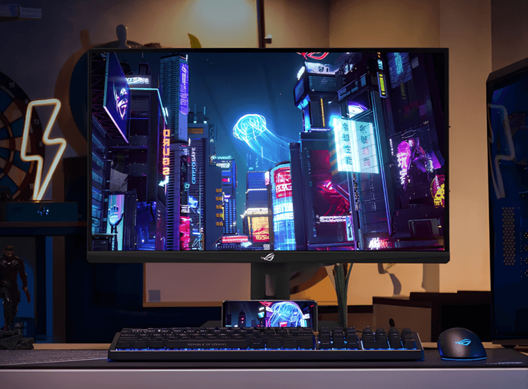 В DNS стартовали продажи монитора ASUS ROG Strix XG27ACMS — 27 дюймов, QuadHD, 320 Гц