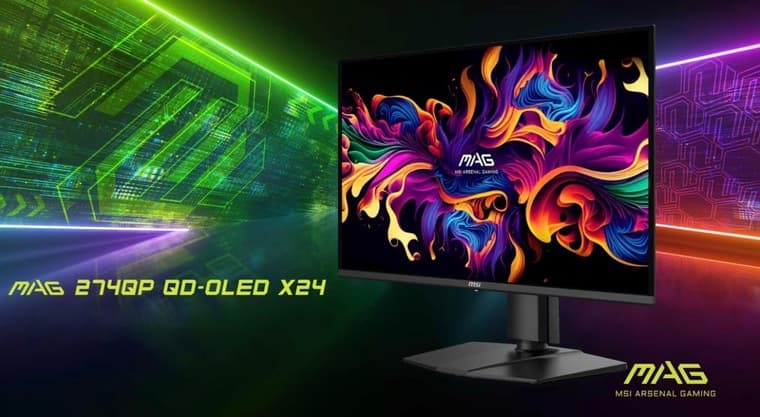 MSI выпустила игровой монитор MAG 274QP X24 с 27-дюймовой OLED-панелью за 499 долларов