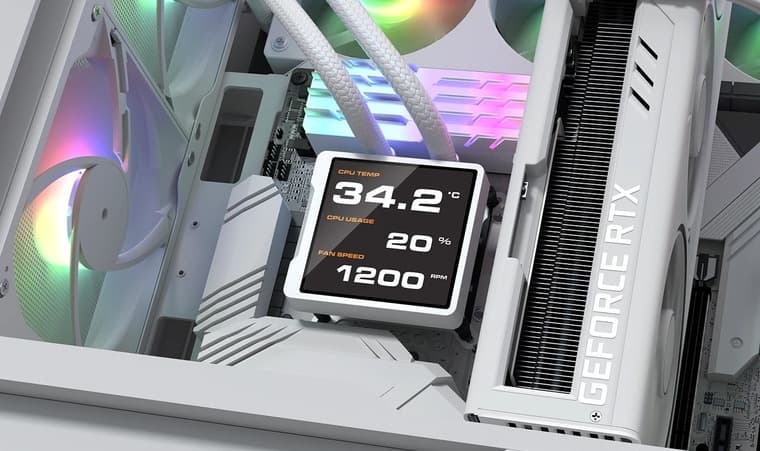 Cougar выпустила флагманскую СЖО Poseidon VP360 с 3,95-дюймовым ЖК-экраном за 99 долларов