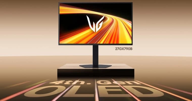 LG представила 27-дюймовый игровой OLED-монитор 27GX790B с частотой до 720 Гц