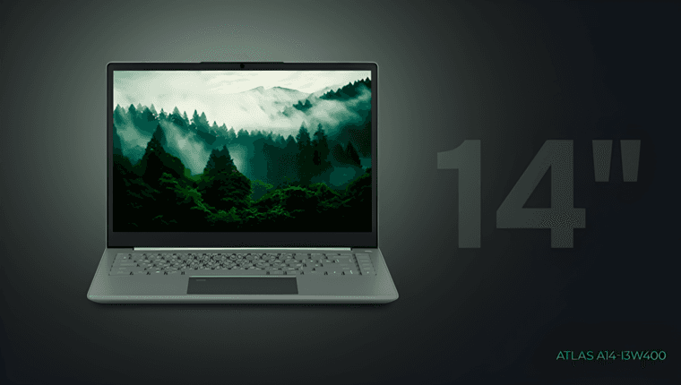 В DNS стартовали продажи ноутбука DEXP Atlas A14-I3W400