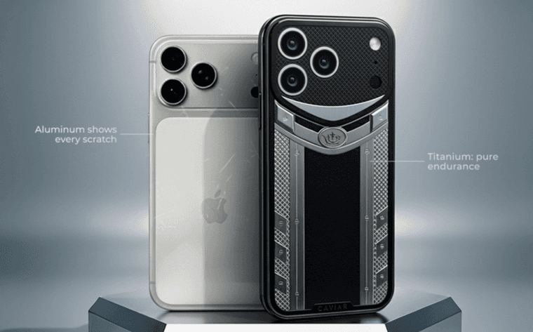Caviar вернула iPhone 17 Pro и iPhone 17 Pro Max титановые корпуса