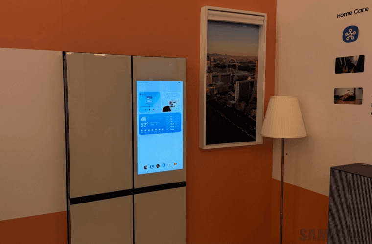 Samsung начнет показывать рекламу на умных холодильниках с дисплеями