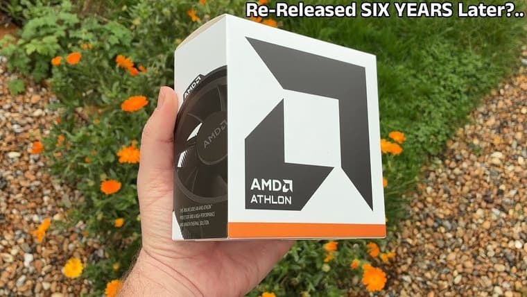 RandomGaminginHD протестировал обновленный процессор Athlon 3000G в популярных играх