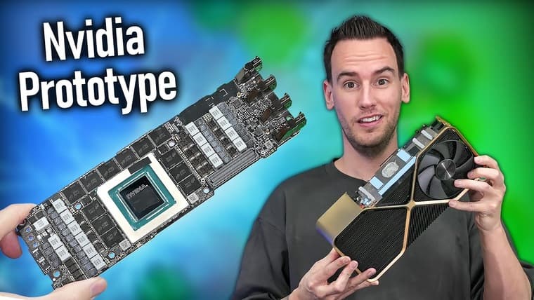 der8auer разобрал прототип NVIDIA Titan ADA с 48 ГБ видеопамяти и уникальной конструкцией