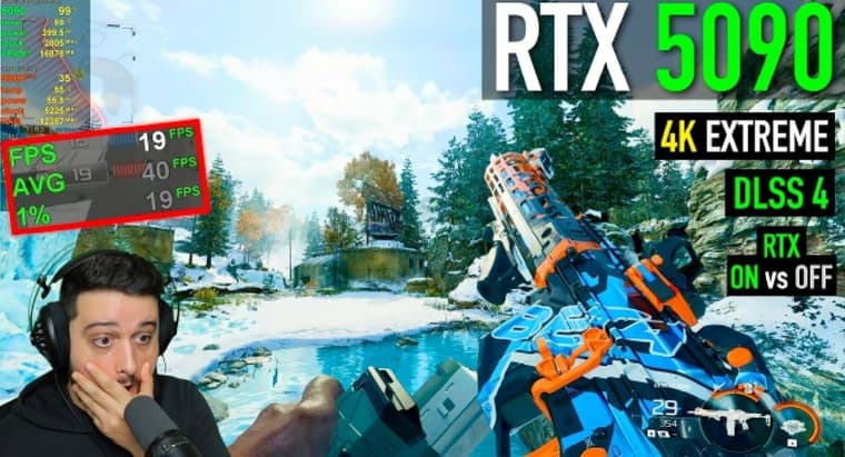 RTX 5090 выдает около 30 fps в Call of Duty: Black Ops 7 при 4K с трассировкой лучей — zWORMz Gaming