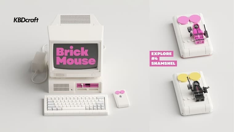 Представлена модульная мышка KBDcraft Shamshel с широкими возможностями для кастомизации