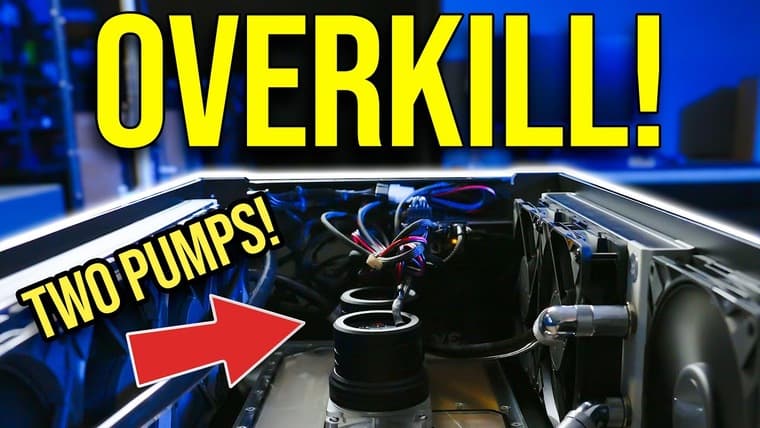 JayzTwoCents создал ультимативную кастомную СЖО, которая справится с охлаждением системы на 1500 Вт