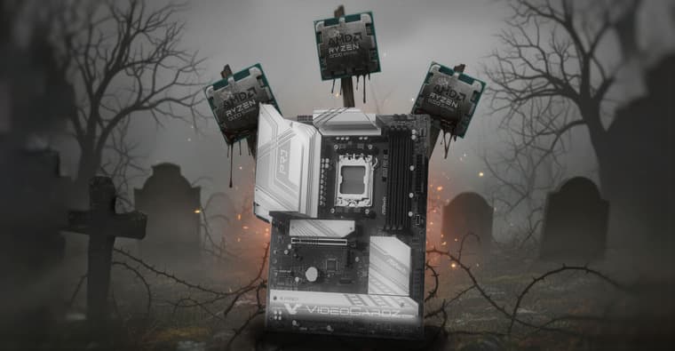 Пользователь сообщил, что признанная исправной плата ASRock B850 сожгла ему три процессора Ryzen 7