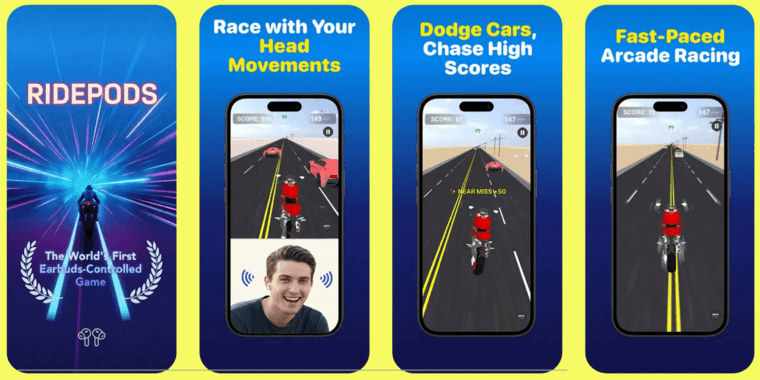 Недокументированные возможности Apple AirPods позволили превратить наушники в игровой контроллер