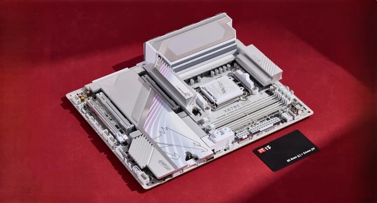 В IT Home высоко оценили материнскую плату GIGABYTE X870E AORUS MASTER X3D ICE