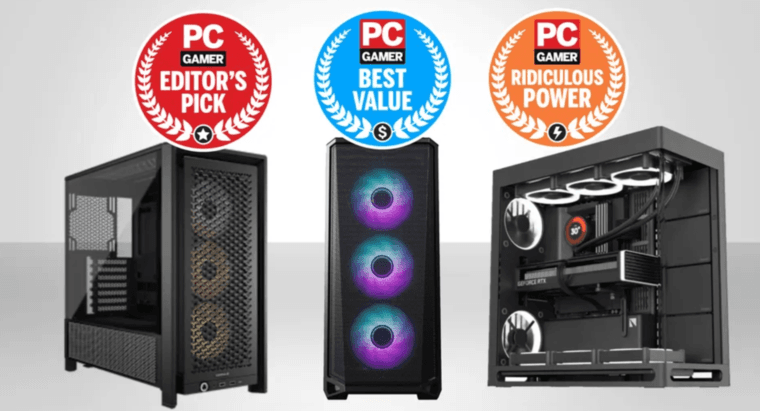 PC Gamer назвал лучшее «железо» для недорогих, среднебюджетных и топовых игровых ПК на ноябрь 2025