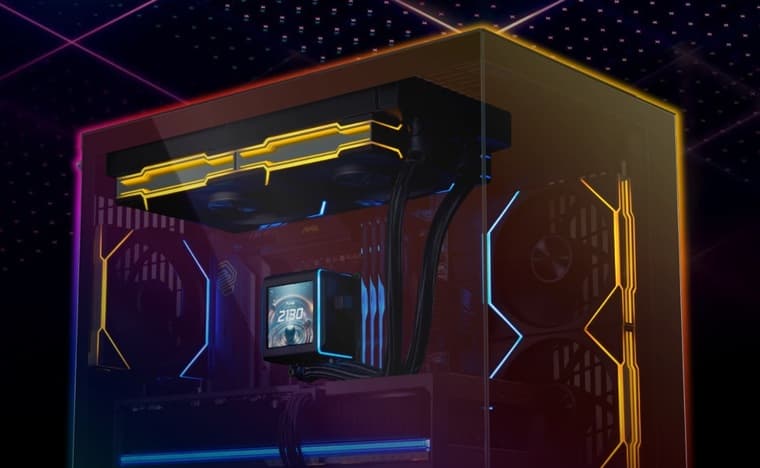 В DNS появилась система охлаждения LIAN LI GALAHAD II LCD TL 280 с 2,88-дюймовым ЖК-дисплеем