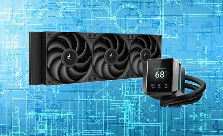 DeepCool анонсировала новую систему жидкостного охлаждения Ice Storm PRO 360 за 140 долларов