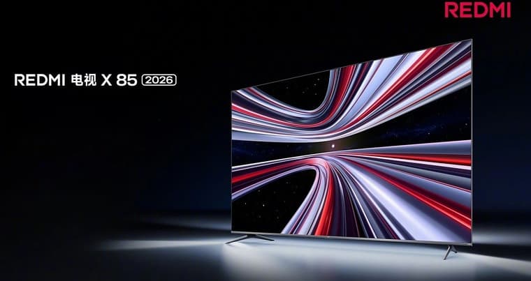Xiaomi представила 85-дюймовый игровой телевизор REDMI TV X 2026 стоимостью 675 долларов