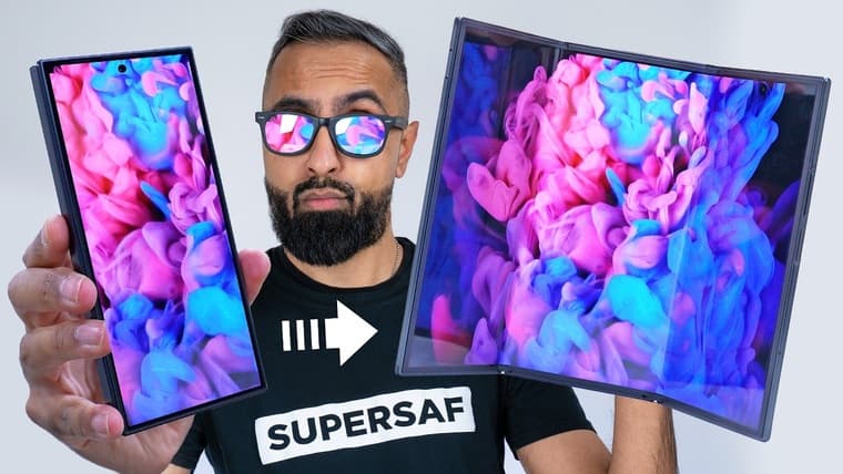 SuperSaf поделился впечатлениями от Galaxy Z TriFold — очень дорогой и необычный нишевый смартфон