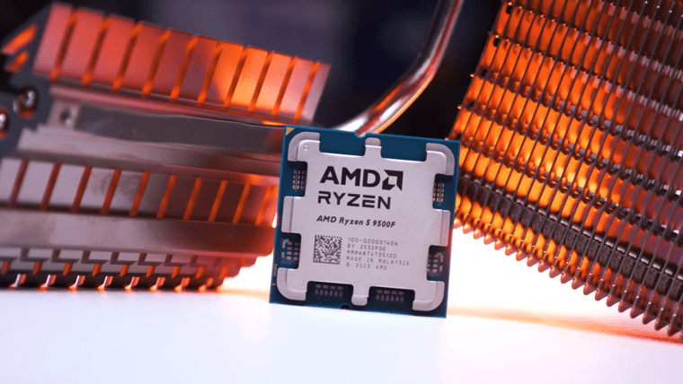 HUB сравнил Ryzen 9500F с Ryzen 7600X и Ryzen 9600X в 12 актуальных играх с разрешением 1080р